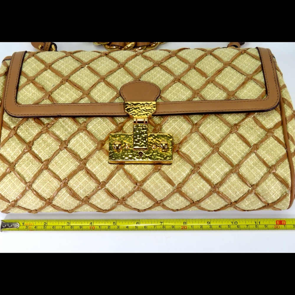 Womens Marc Jacobs Collection Raffia Baroque Shoulder Bag Small - Picture 7 of 14